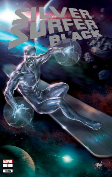 SILVER SURFER BLACK #1 (OF 5) UNKNOWN LUCIO PARRILLO EXCLUSIVE