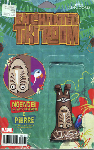 DISNEY KINGDOMS ENCHANTED TIKI ROOM #3 COVER C ACTION FIGURE VAR