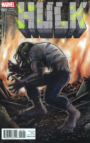 HULK #1 VOL 4  GUERRA VAR