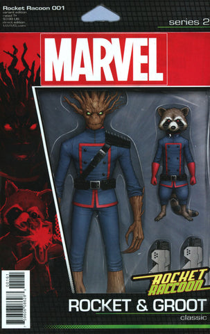 ROCKET RACCOON #1 VOL 3 COVER D ACTION FIGURE VARIANT