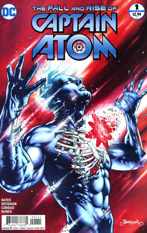 FALL & RISE OF CAPTAIN ATOM #1 COVER A MAIN 1ST PRINT