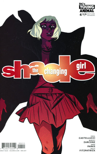 SHADE THE CHANGING GIRL #4 COVER A MAIN 1ST PRINT