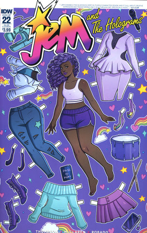 JEM & THE HOLOGRAMS #22 SUBSCRIPTION VAR