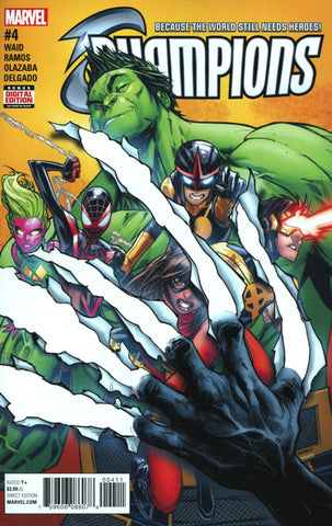 CHAMPIONS VOL 2 #4 1st PRINT