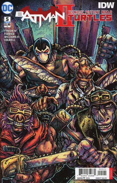 BATMAN TEENAGE MUTANT NINJA TURTLES II #5 (OF 6) VAR ED