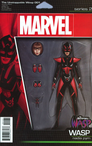 UNSTOPPABLE WASP #1 ACTION FIGURE VARIANT