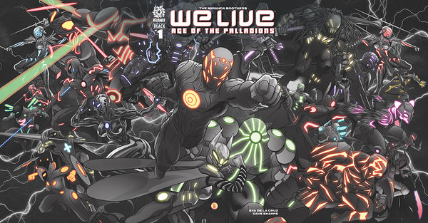 WE LIVE AGE OF PALLADIONS #1 BLACK CVR A MIRANDA