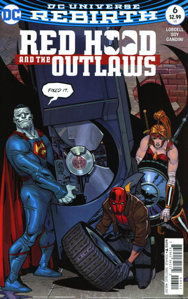 RED HOOD & THE OUTLAWS VOL 2 #6 COVER A MAIN 1ST PRINT