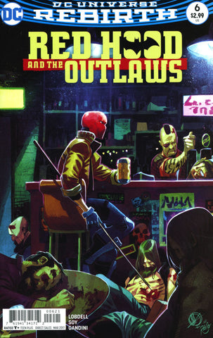 RED HOOD & THE OUTLAWS VOL 2 #6 COVER B SCALERA VARIANT