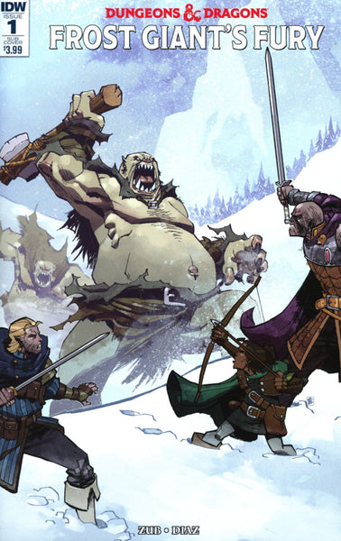 DUNGEONS & DRAGONS FROST GIANTS FURY #1 SUBSCRIPTI
