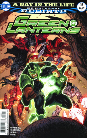 GREEN LANTERNS #15 COVER A 1ST PRINT