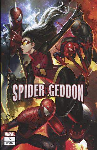 SPIDER-GEDDON #5 (OF 5) IN HYUK LEE CONNECTING VAR