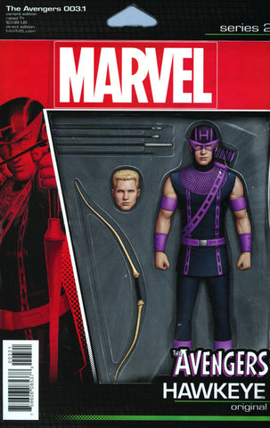 AVENGERS VOL 6 #3.1 ACTION FIGURE VARIANT