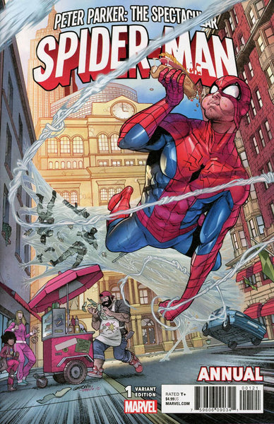 PETER PARKER SPECTACULAR SPIDER-MAN ANNUAL #1 GARRON VAR