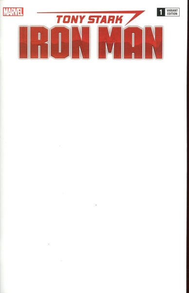 TONY STARK IRON MAN #1 BLANK VAR