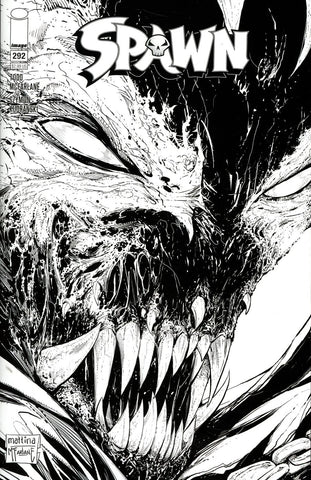 SPAWN #292 MATTINA & MCFARLANE B&W