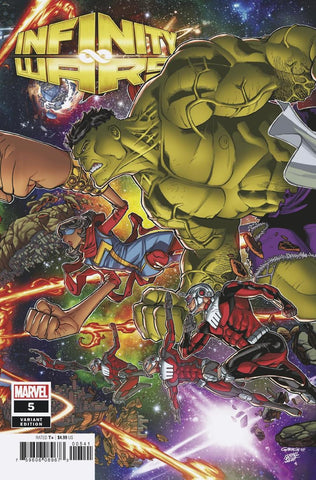 INFINITY WARS #5 (OF 6) GARRON CONNECTING VAR