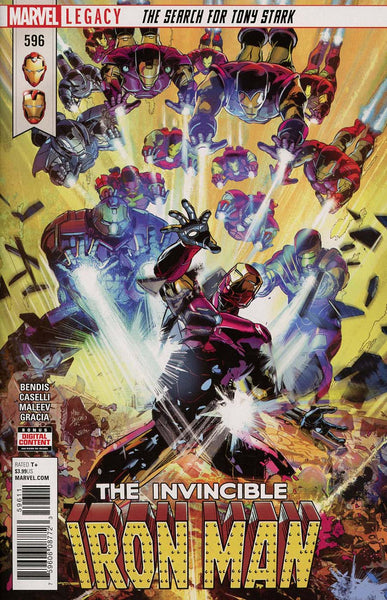 INVINCIBLE IRON MAN #596 LEG