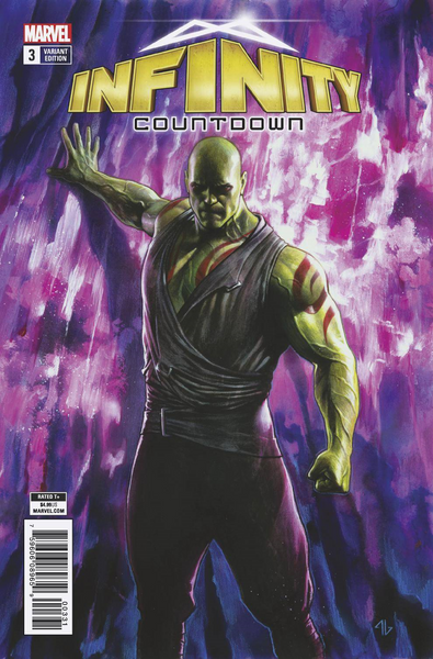 INFINITY COUNTDOWN #3 (OF 5) DRAX HOLDS INFINITY VAR LEG