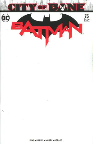 BATMAN #75 BLANK VAR ED YOTV THE OFFER