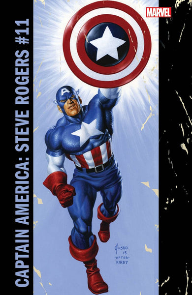 CAPTAIN AMERICA STEVE ROGERS #11 JOE JUSKO CORNER BOX VARIANT