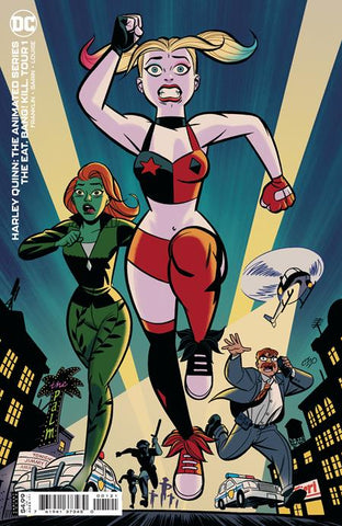 HARLEY QUINN THE ANIMATED SERIES THE EAT BANG KILL TOUR #1 (OF 6) CVR B MICHAEL CHO CARD STOCK VAR