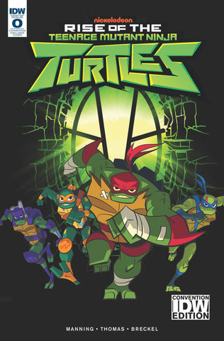 RISE OF TMNT #0 CONVENTION EXCLUSIVE