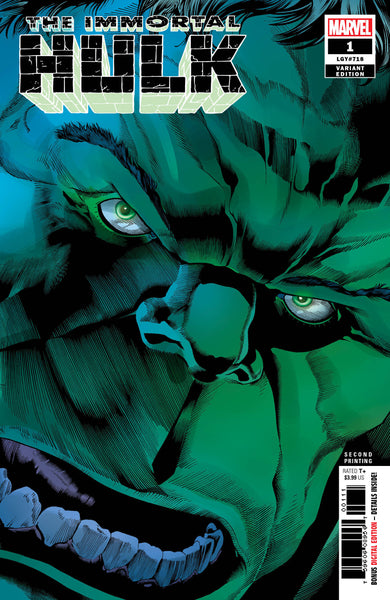 IMMORTAL HULK #1 3RD PTG BENNETT VAR