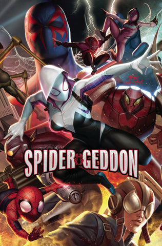 SPIDER-GEDDON #3 (OF 5) IN HYUK LEE CONNECTING VAR