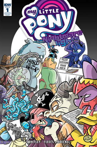 MY LITTLE PONY NIGHTMARE KNIGHTS #1 CONVENTION EXCLUSIVE
