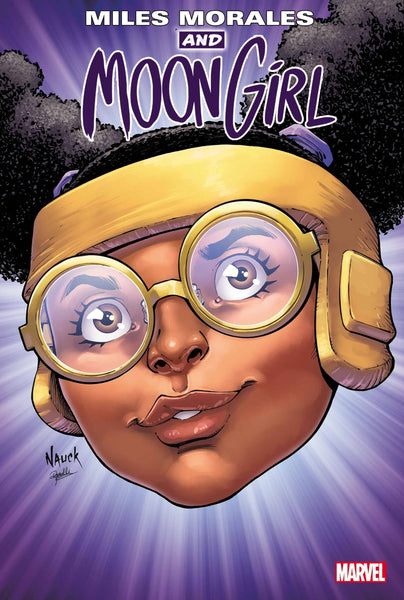 MILES MORALES MOON GIRL #1 NAUCK HEADSHOT VAR