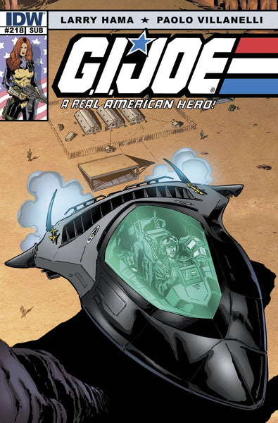 GI JOE A REAL AMERICAN HERO #218 SUBSCRIPTION VAR