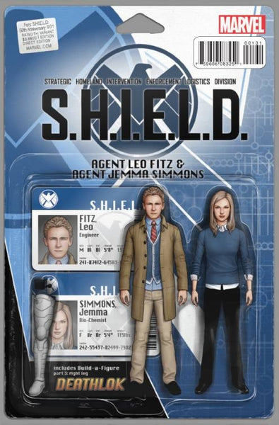 FURY SHIELD 50TH ANNIV #1 ACTION FIGURE VAR