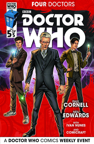 DOCTOR WHO 2015 FOUR DOCTORS #5 (OF 5) REG EDWARDS