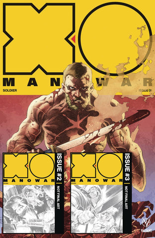 X-O MANOWAR (2017) #1-3 PRE-ORDER EDITION BUNDLE #1