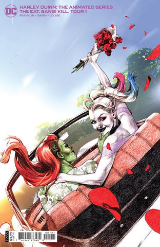 HARLEY QUINN THE ANIMATED SERIES THE EAT BANG KILL TOUR #1 (OF 6) CVR C INC DAVI CARD STOCK VAR