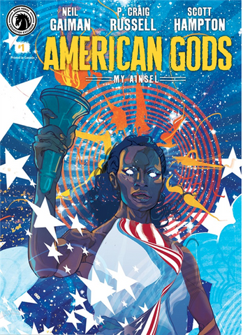NEIL GAIMAN AMERICAN GODS MY AINSEL #1 CONVENTION EXCLUSIVE