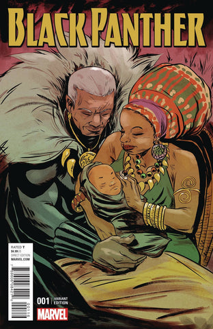 BLACK PANTHER VOL 6 #1 SANFORD GREENE CONNECTING A VARIANT