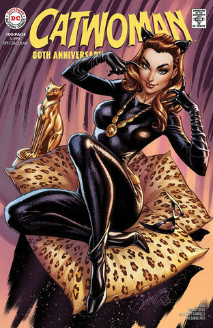 CATWOMAN 80TH ANNIV 100 PAGE SUPER SPECT #1 1960S J SCOTT CAMPBELL