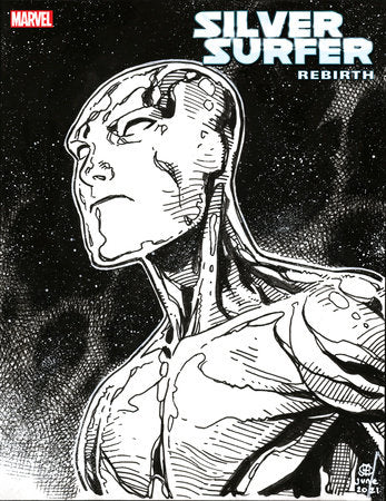 SILVER SURFER REBIRTH #1 (OF 5) CHEUNG HEADSHOT SKETCH VAR