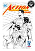 ACTION COMICS #1000 PATRICK GLEASON B&W EXCLUSIVE