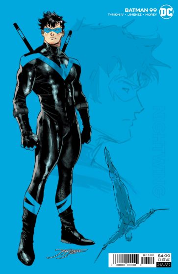 BATMAN #99 JORGE JIMENEZ DESIGN HARLEY DESIGN VAR
