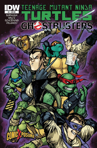 Teenage Mutant Ninja Turtles GhostBusters #2 ComicXposure Exclusive Variant