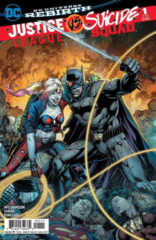 JUSTICE LEAGUE VS SUICIDE SQUAD #1 (OF 6) 2ND PTG