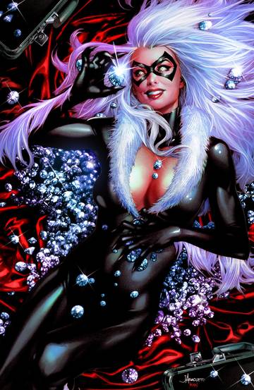 BLACK CAT #1 JAY ANACLETO UNKNOWN EXCLUSIVE VIRGIN COVER