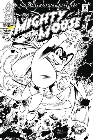 MIGHTY MOUSE #1 CVR F 10 COPY LIMA B&W INCV