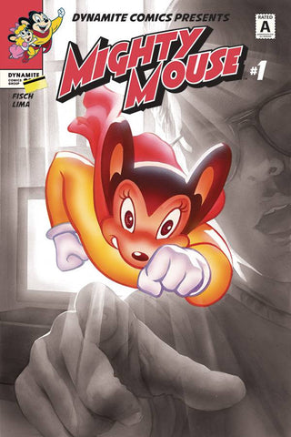 MIGHTY MOUSE #1 CVR H 30 COPY ROSS SPOT INCV