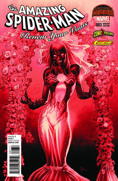 AMAZING SPIDER-MAN RENEW YOUR VOWS #3 MIKE DEODATO BLOOD RED