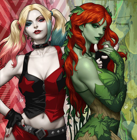 HARLEY QUINN & POISON IVY #1 (OF 6) ARTGERM CONNECTING COVERS