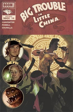 BIG TROUBLE IN LITTLE CHINA #1 SDCC